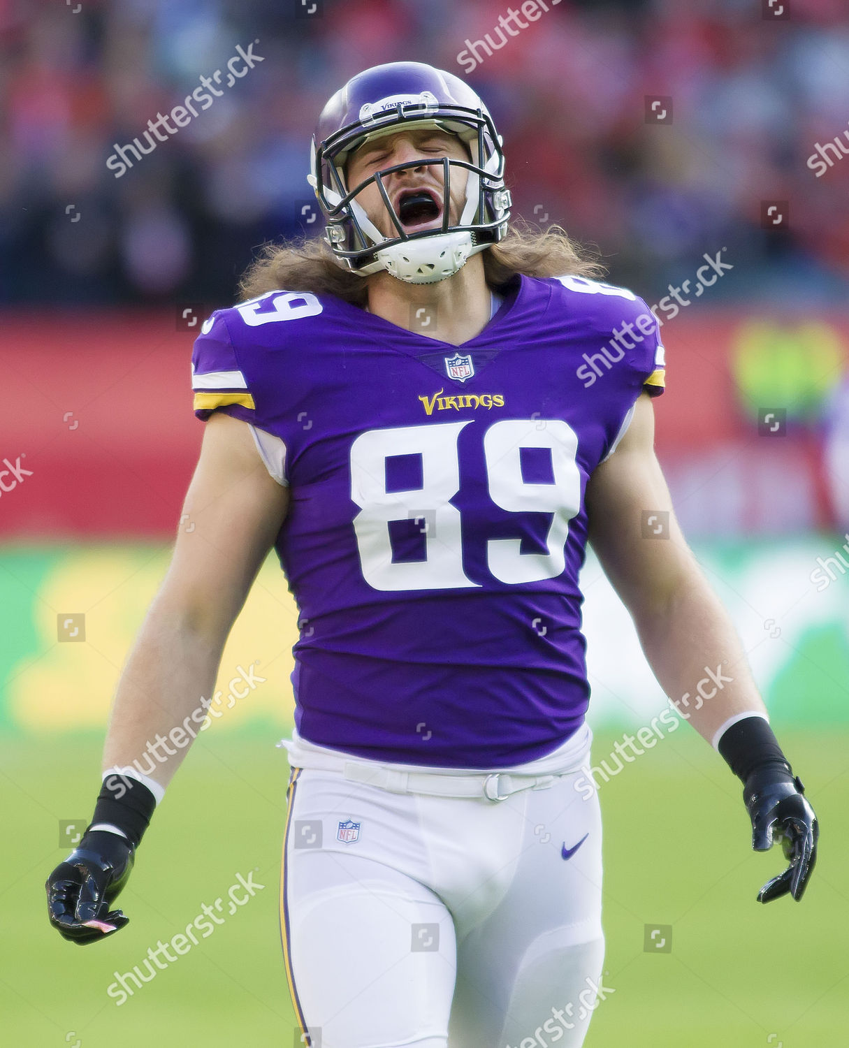 Minnesota Vikings Tight End David Morgan Editorial Stock Photo - Stock  Image