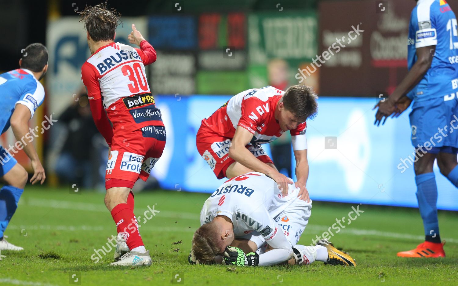 Thomas Kaminski Celebration Editorial Stock Photo Stock Image