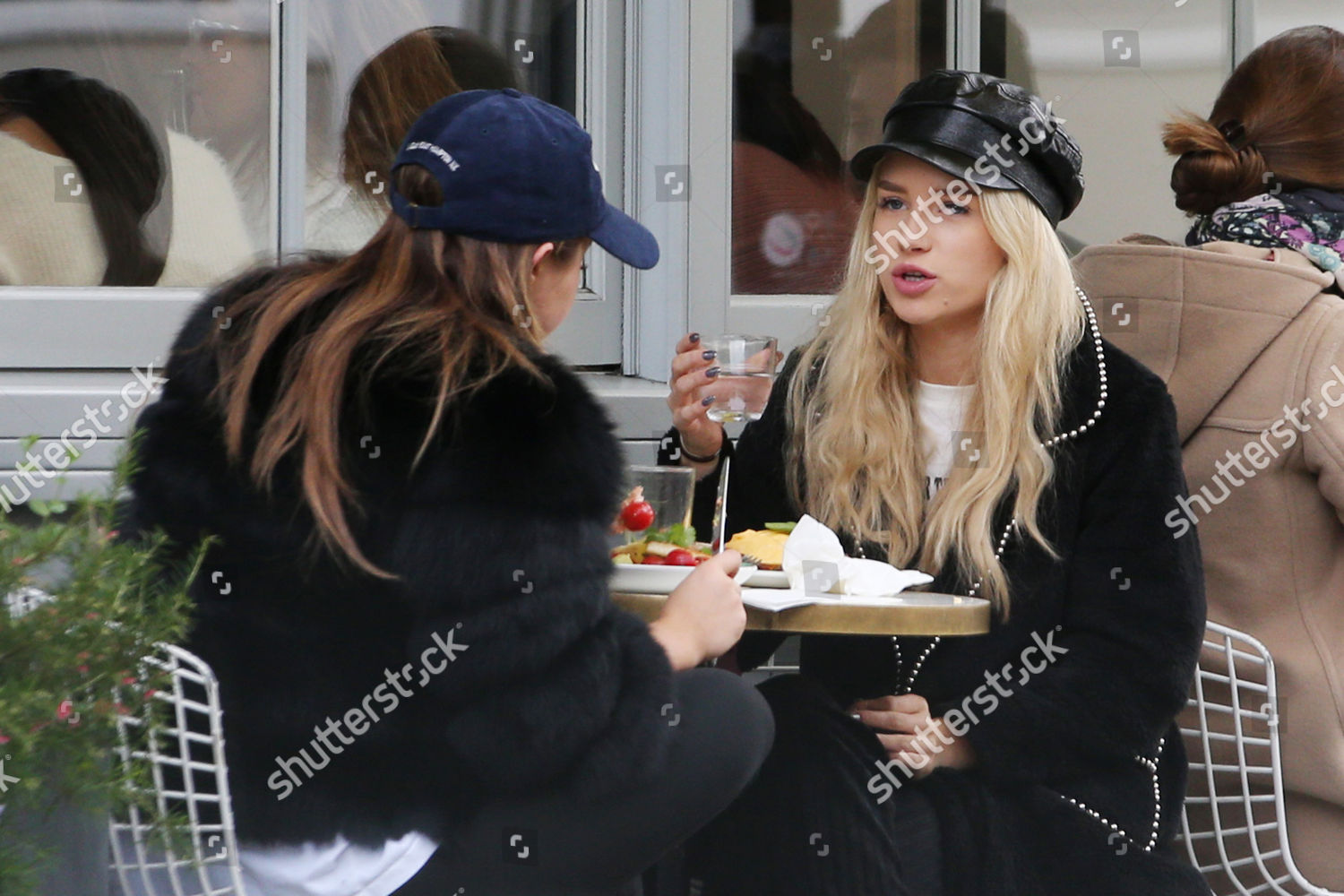 Lottie Moss Having Lunch Notting Hill Editorial Stock Photo - Stock