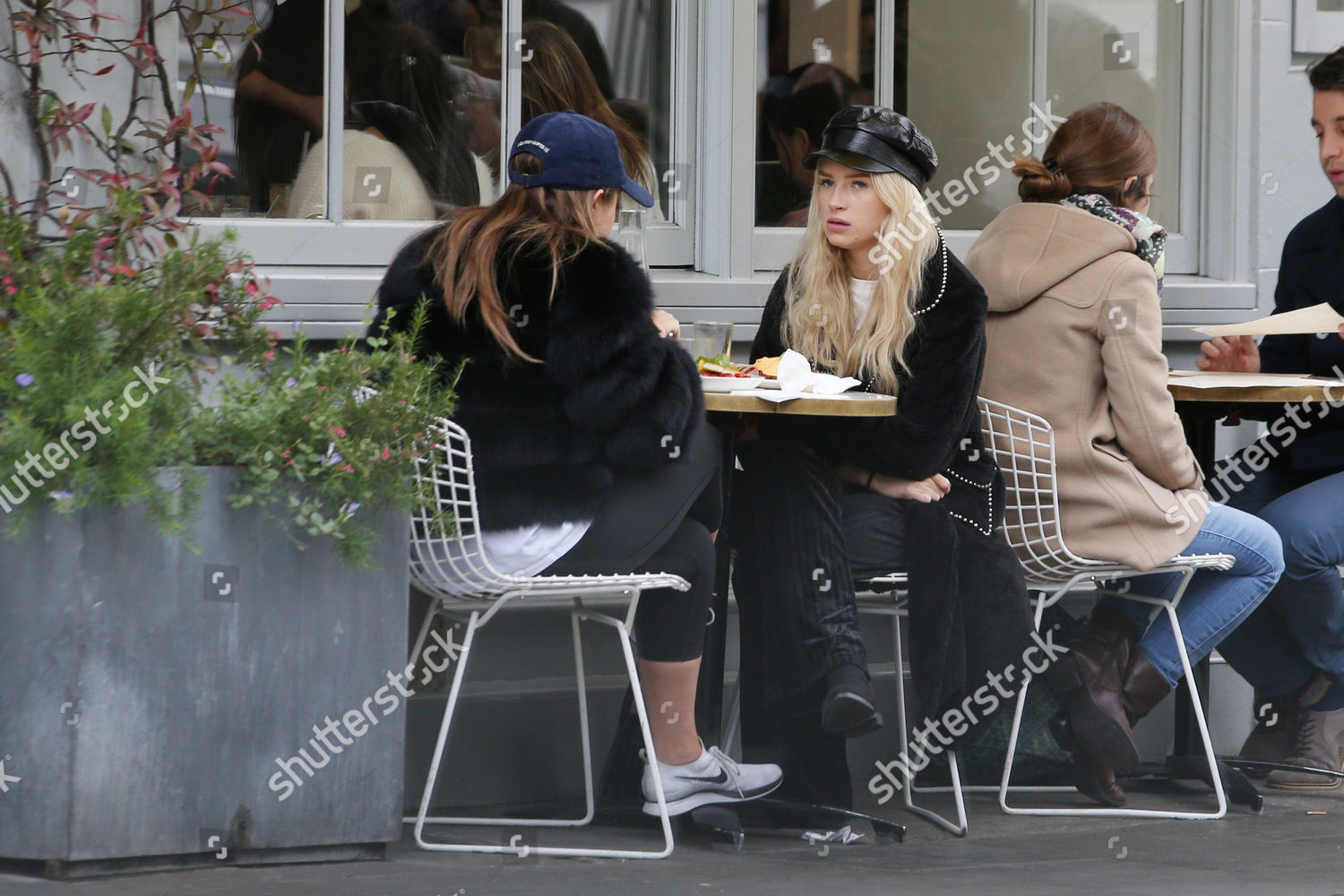 Lottie Moss Having Lunch Notting Hill Editorial Stock Photo - Stock