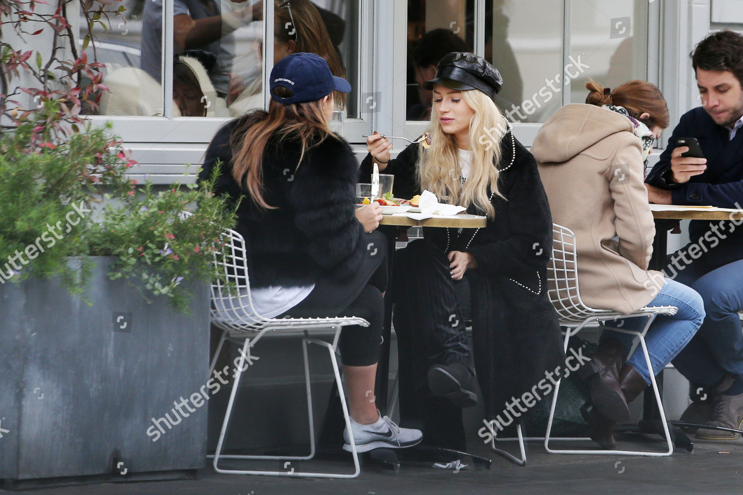 Lottie Moss Having Lunch Notting Hill Editorial Stock Photo - Stock