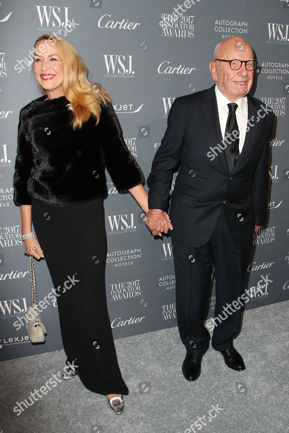 Jerry Hall Rupert Murdoch Editorial Stock Photo - Stock Image