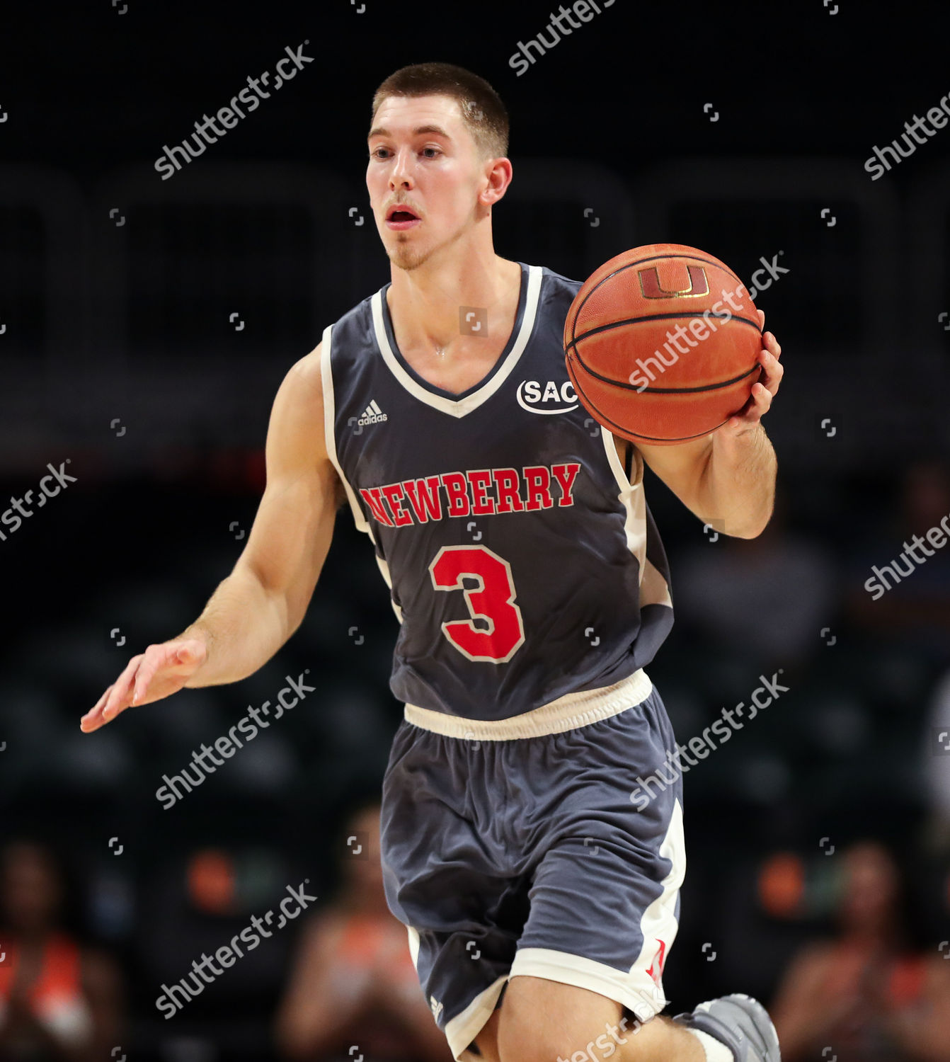 Newberry College Wolves Guard Marshall Lange Editorial Stock Photo