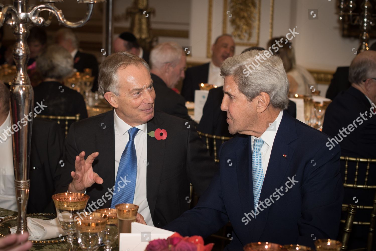 Rt Hon Tony Blair Former Us Editorial Stock Photo - Stock Image