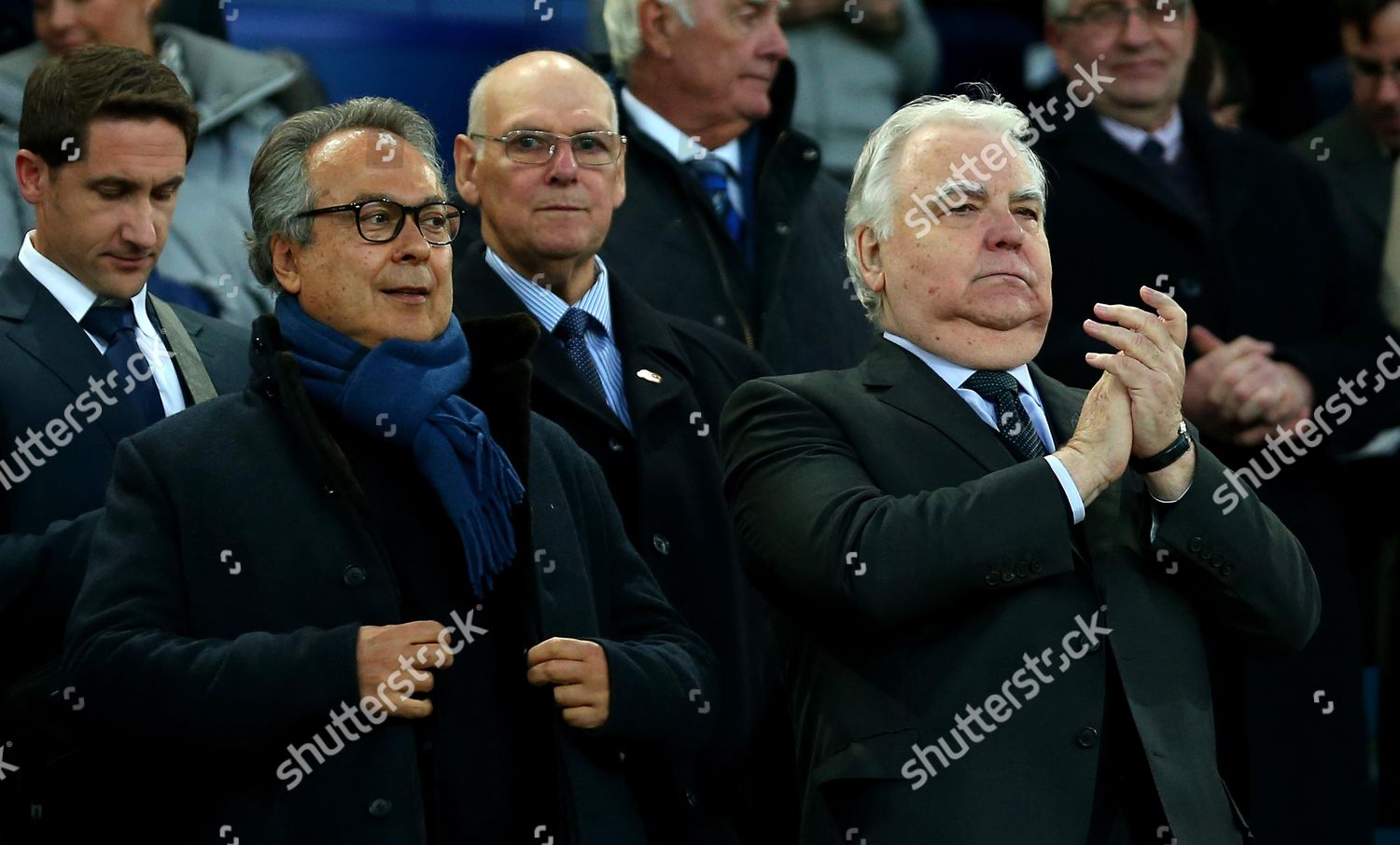 Everton Owners Farhad Moshiri Bill Kenwright Editorial Stock Photo ...