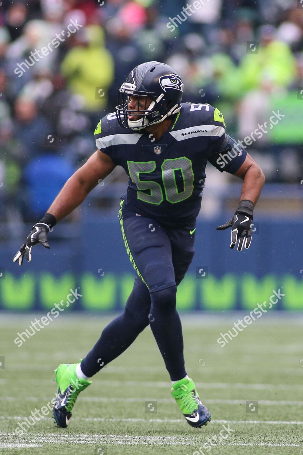 Seattle Seahawks Linebacker Kj Wright 50 Editorial Stock Photo - Stock ...