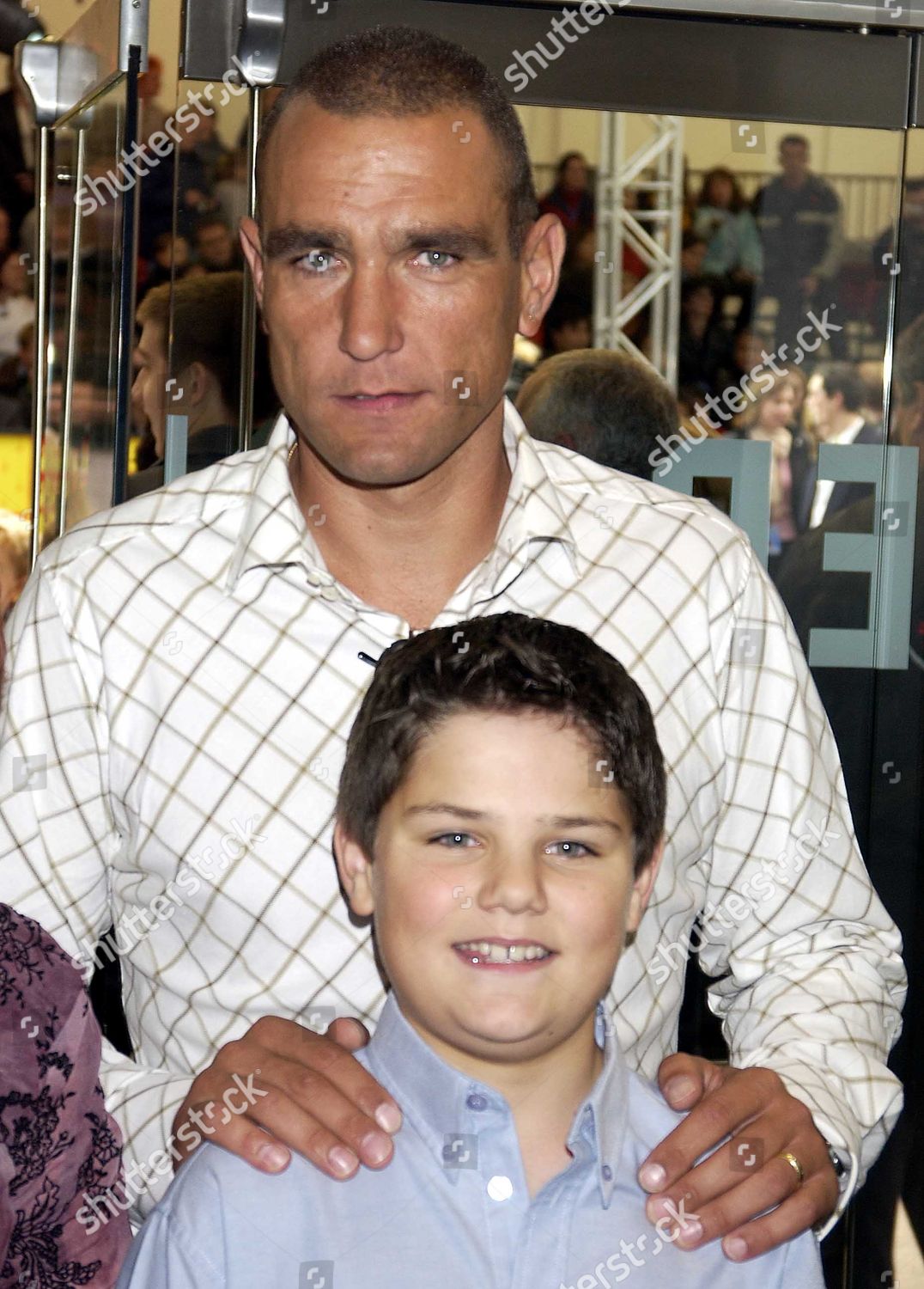 Vinnie Jones His Son Aaron Editorial Stock Photo - Stock Image ...