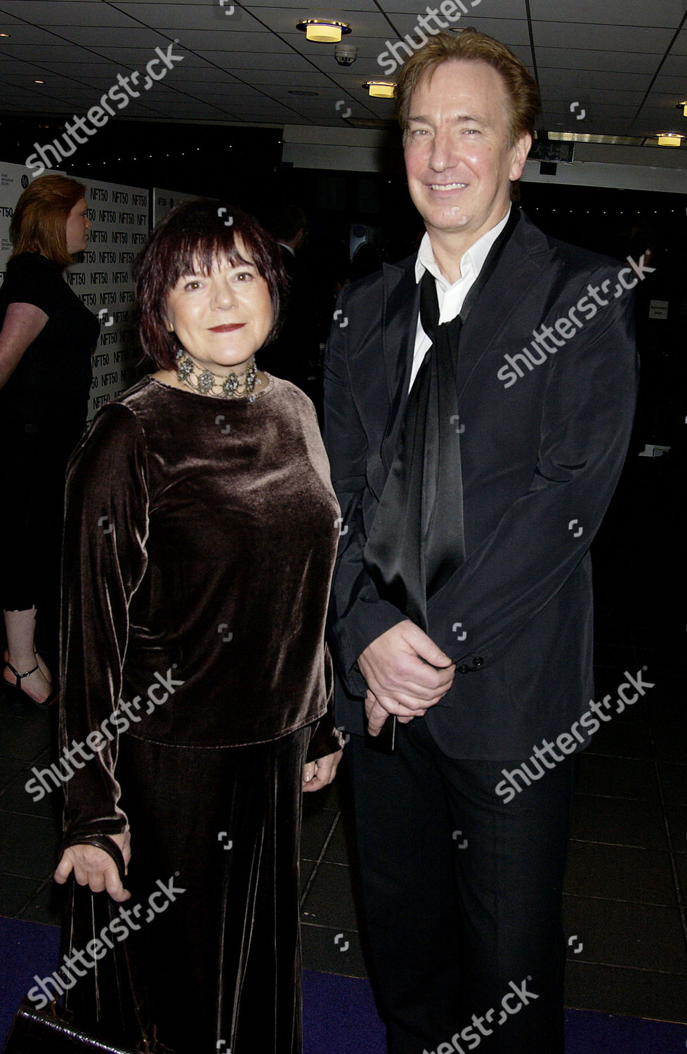 Alan Rickman His Wife Rima Horton Editorial Stock Photo - Stock Image ...