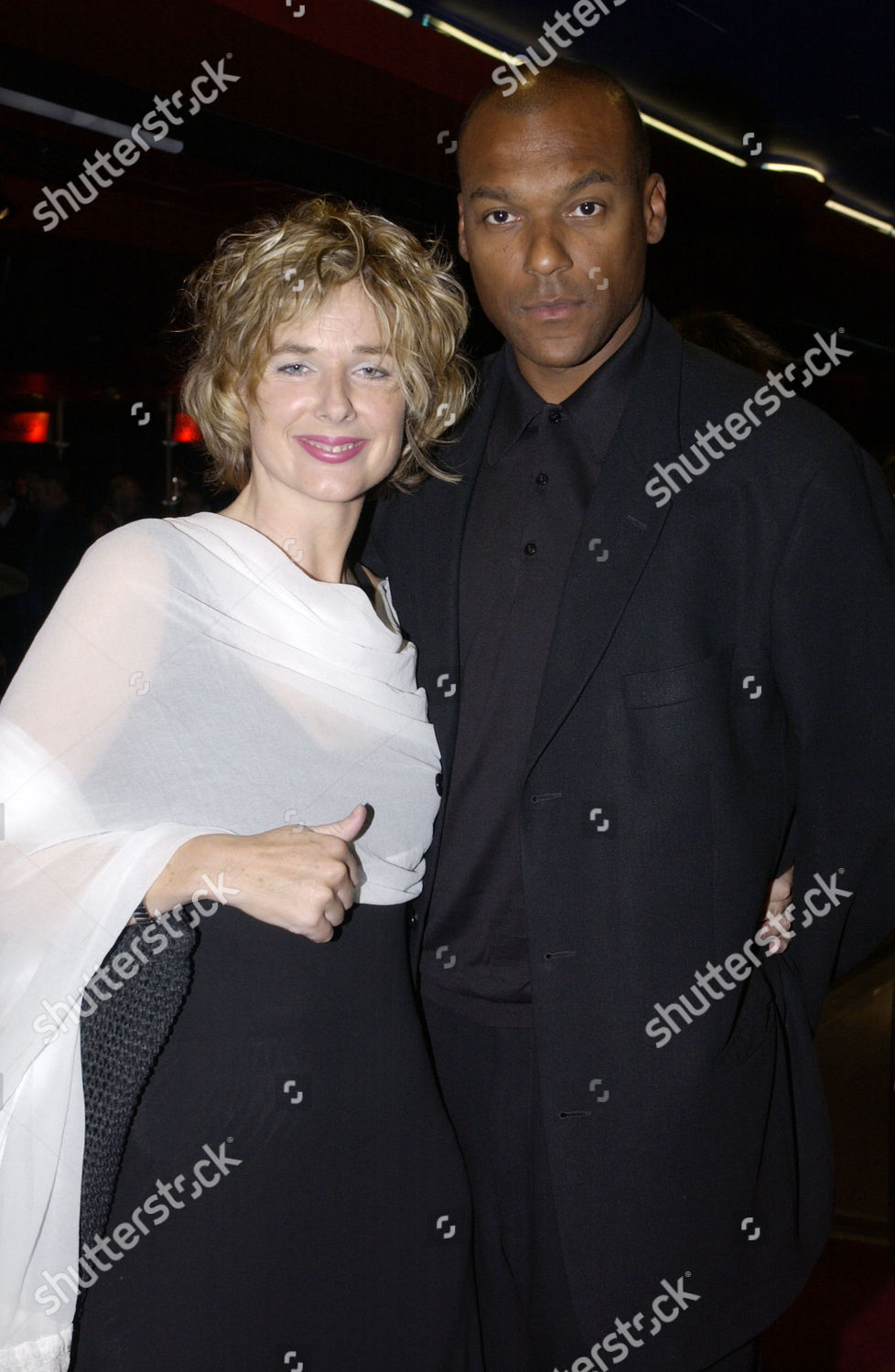 Colin Salmon His Wife Fiona Hawthorne Editorial Stock Photo - Stock ...