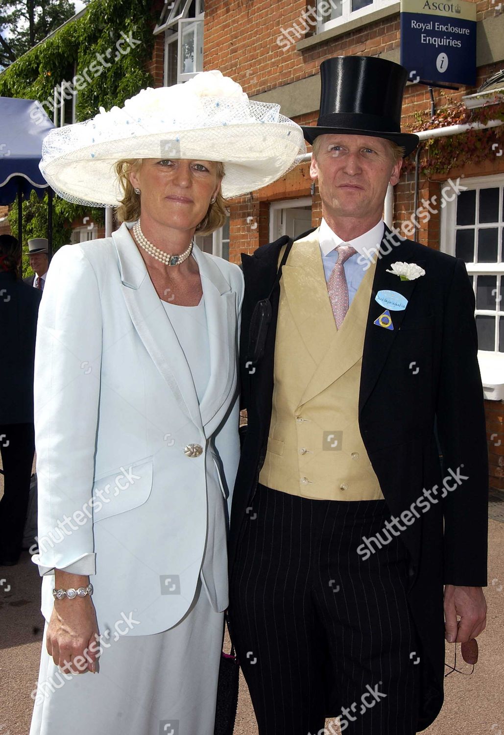 David Taylor Leyland His Wife Editorial Stock Photo Stock Image