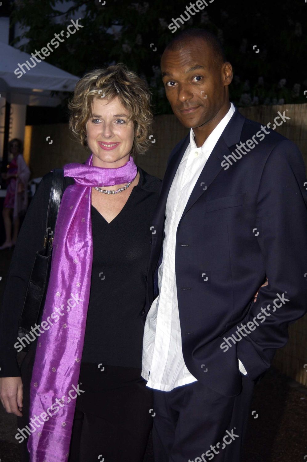 Colin Salmon His Wife Fiona Hawthorne Editorial Stock Photo - Stock ...