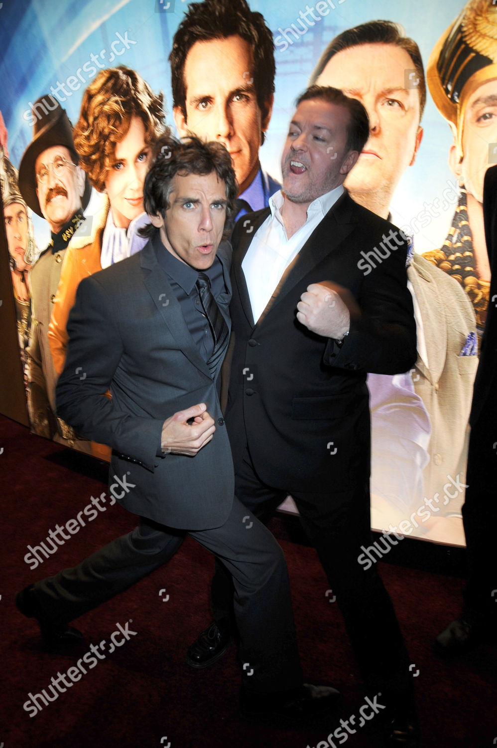 Ben Stiller Ricky Gervais Editorial Stock Photo - Stock Image