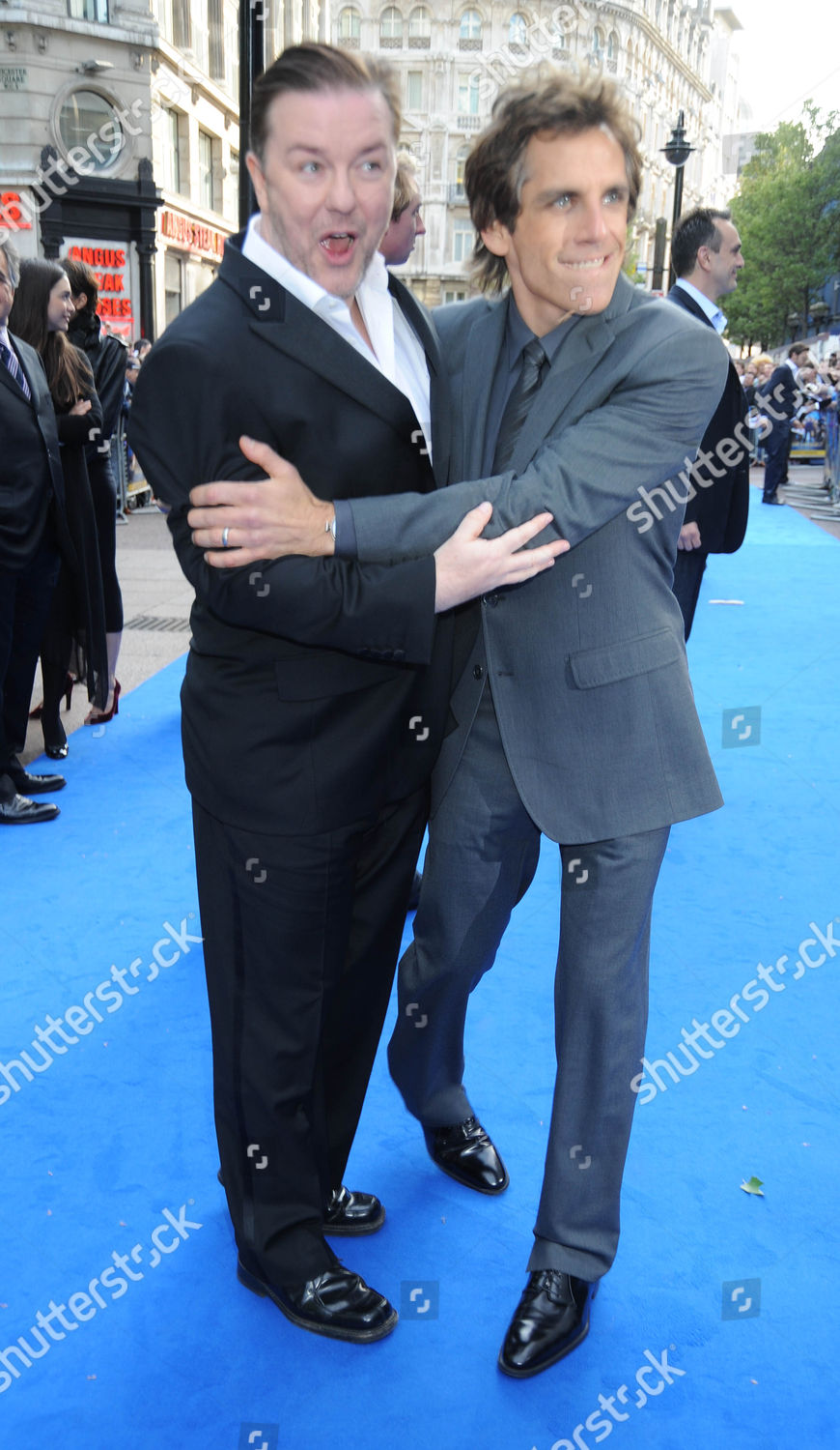 Ricky Gervais Ben Stiller Editorial Stock Photo - Stock Image