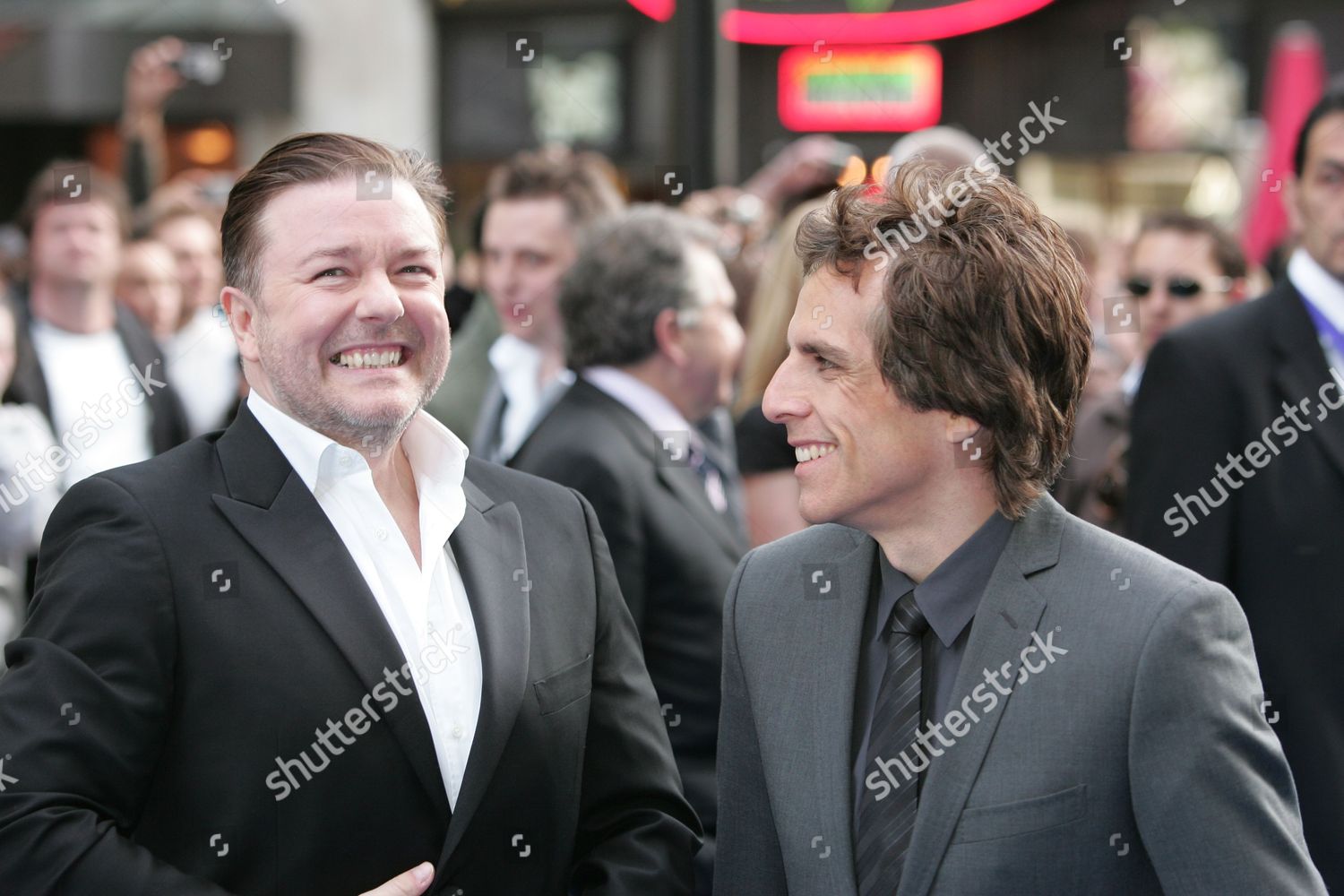 Ricky Gervais Ben Stiller Editorial Stock Photo - Stock Image