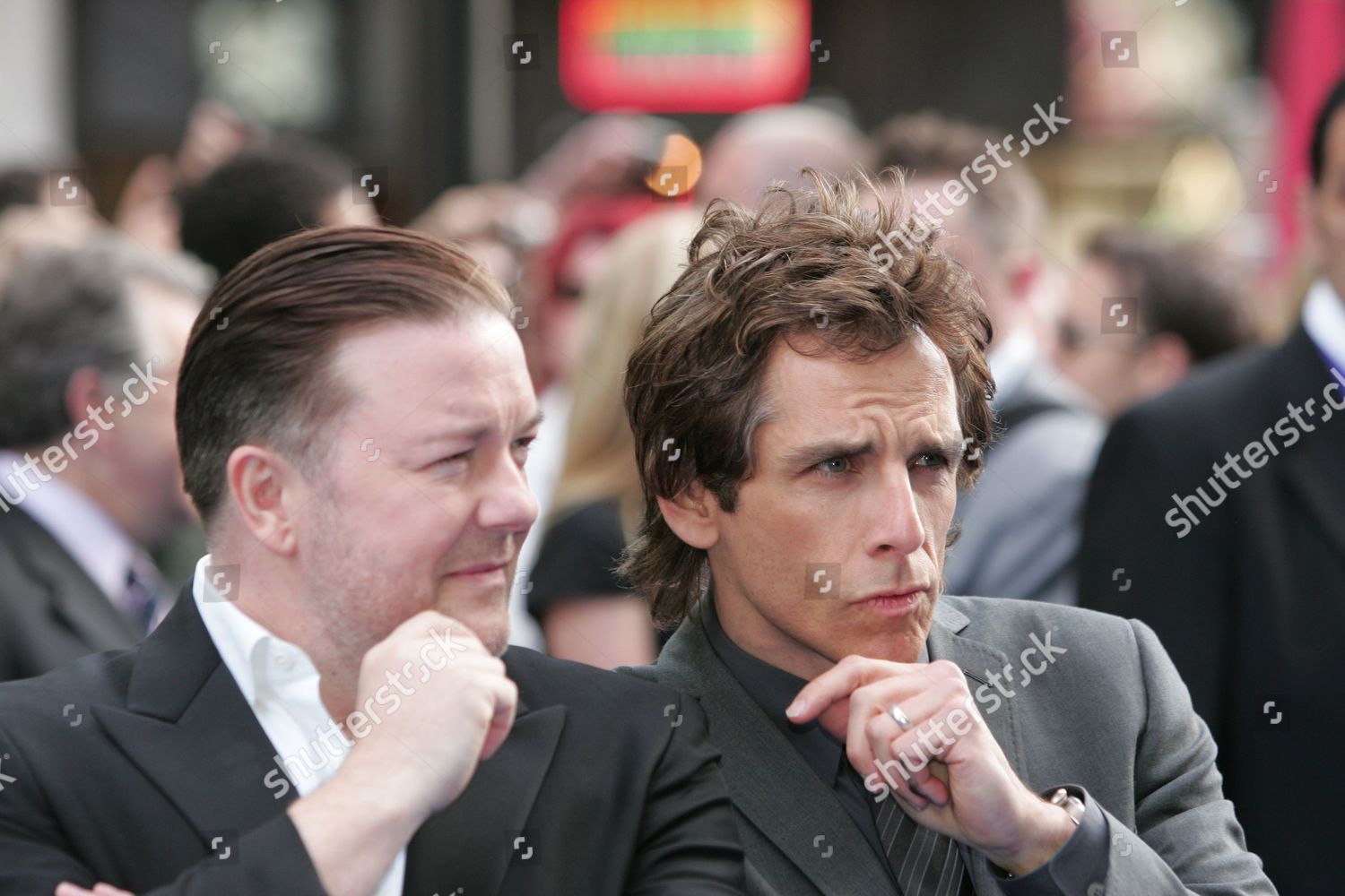 Ricky Gervais Ben Stiller Editorial Stock Photo - Stock Image