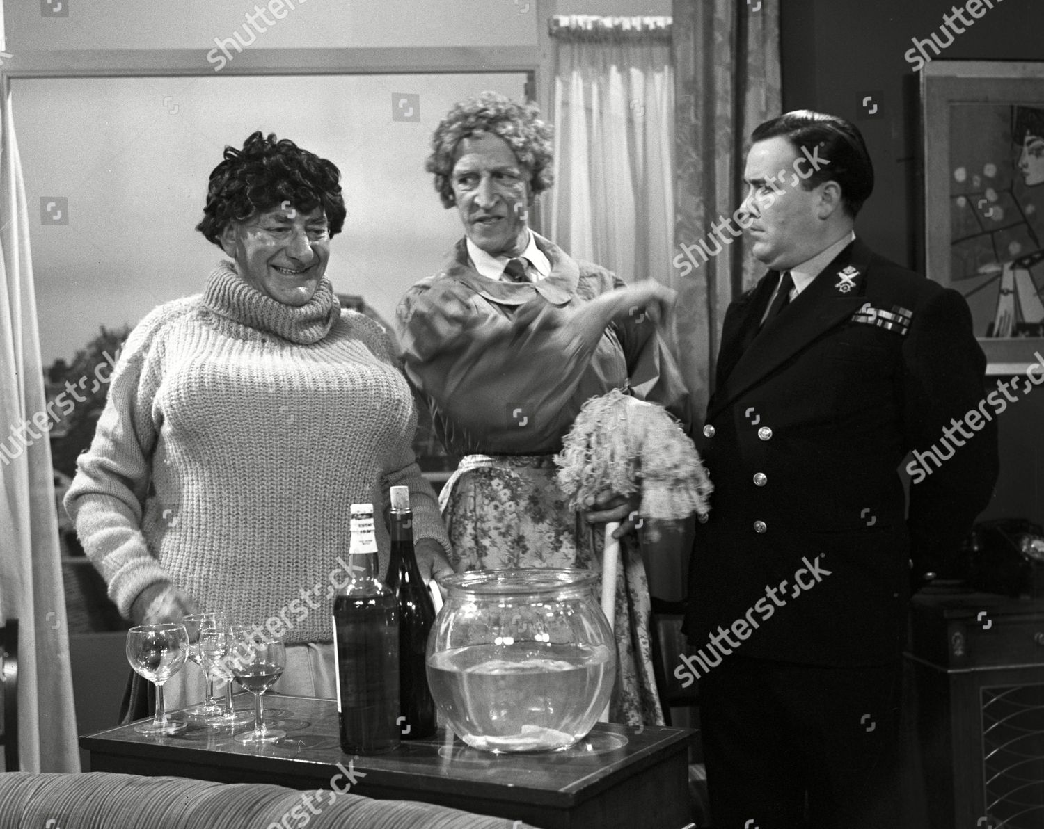 Bud Bud Flanagan Jerry Desmond Editorial Stock Photo Stock Image