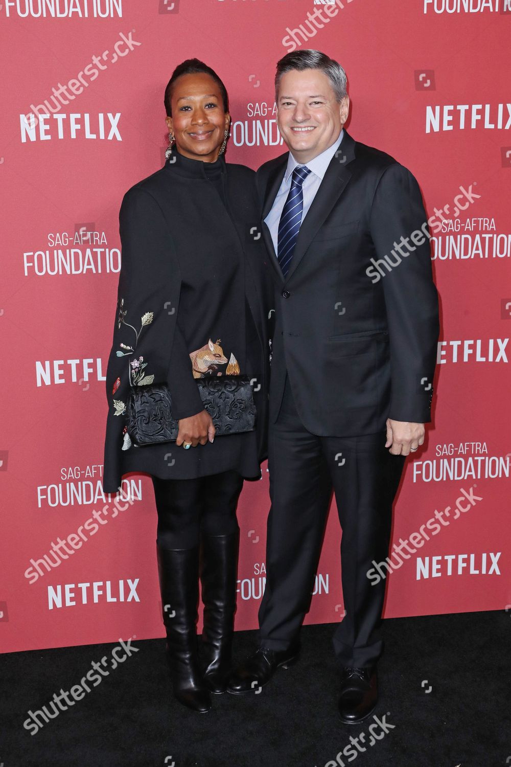 Nicole Avant Ted Sarandos Editorial Stock Photo Stock Image