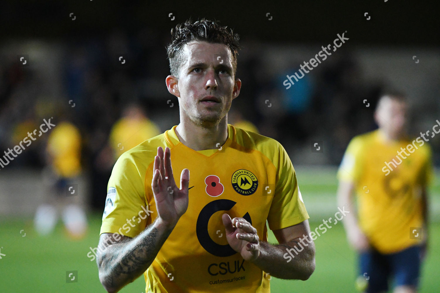 Damon Lathrope Torquay United During Vanarama Editorial Stock Photo ...