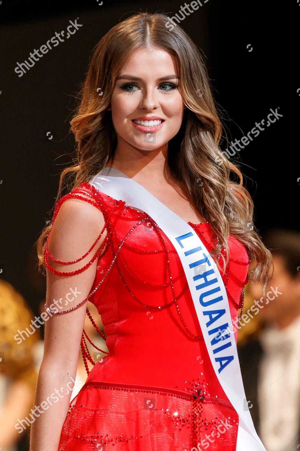 Miss Lithuania Patricija Belousova Editorial Stock Photo Stock Image