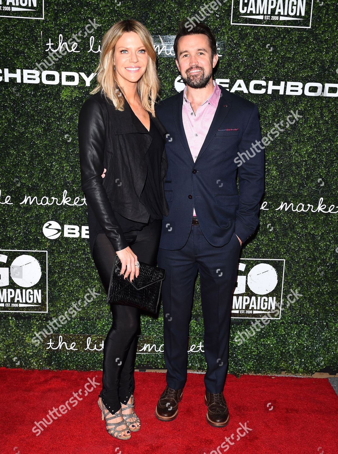 Kaitlin Olson Husband Rob Mcelhenney Editorial Stock Photo - Stock ...