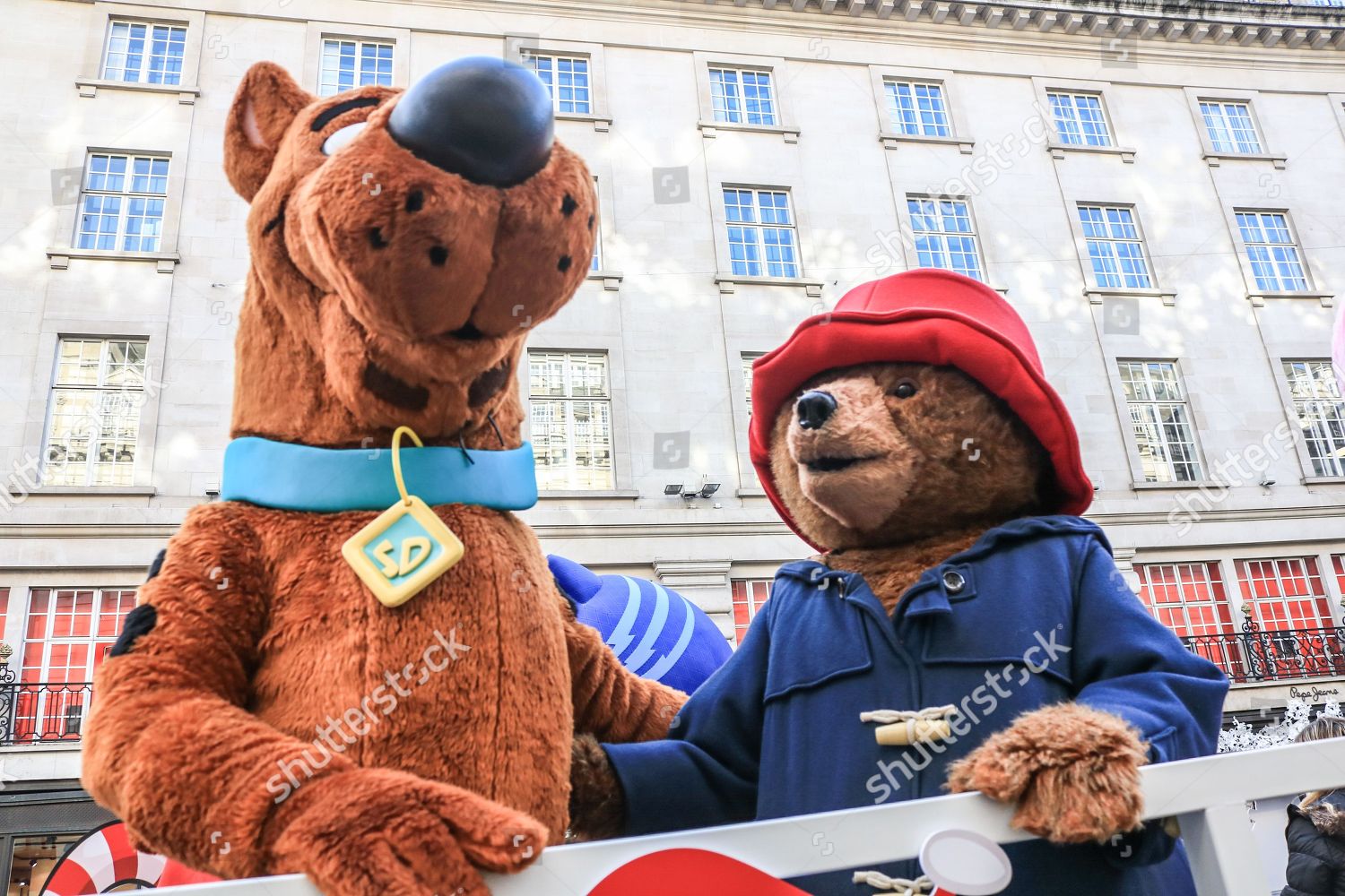 Large crowds attend Hamleys Christmas Toy Parade Editorial Stock Photo