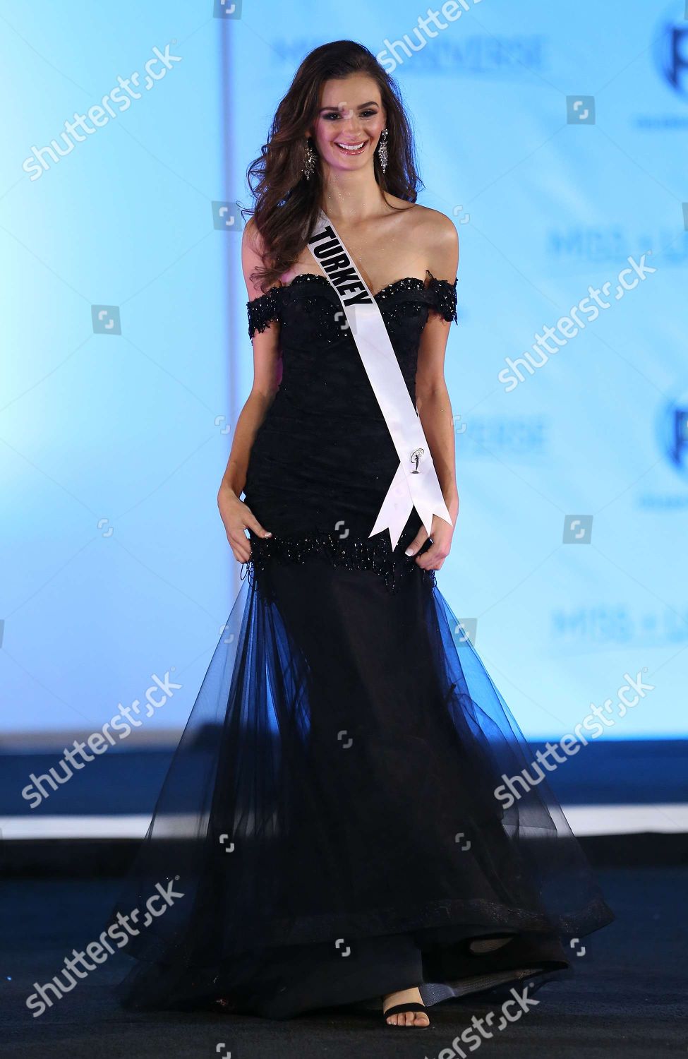 Miss Turkey Pinar Tartan Editorial Stock Photo - Stock Image | Shutterstock