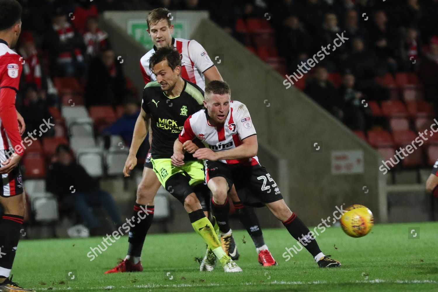 Piero Mingoia Joe Morrell During Efl Editorial Stock Photo - Stock ...