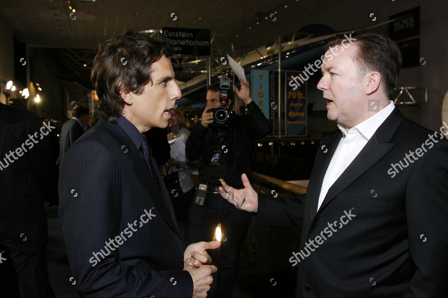 Ben Stiller Ricky Gervais Editorial Stock Photo - Stock Image