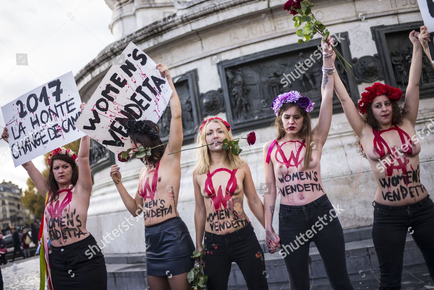 Femen Protest Editorial Stock Photo - Stock Image | Shutterstock