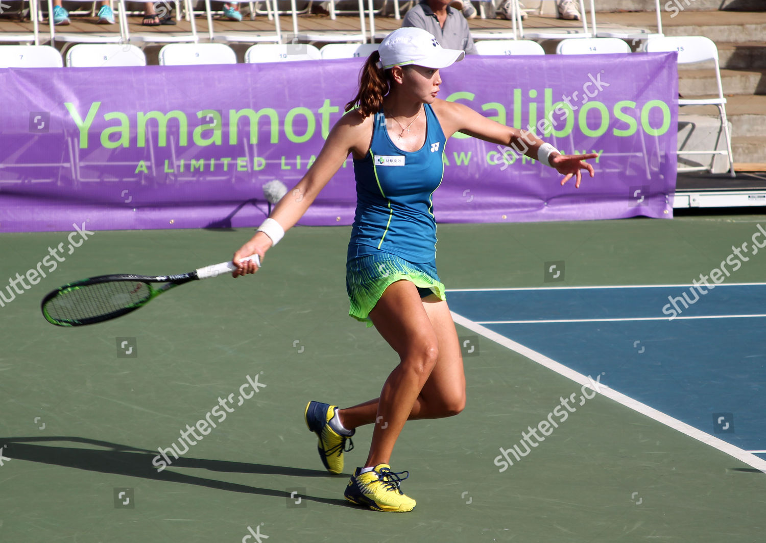 Su Jeong Jang Returns Volley On Editorial Stock Photo - Stock Image