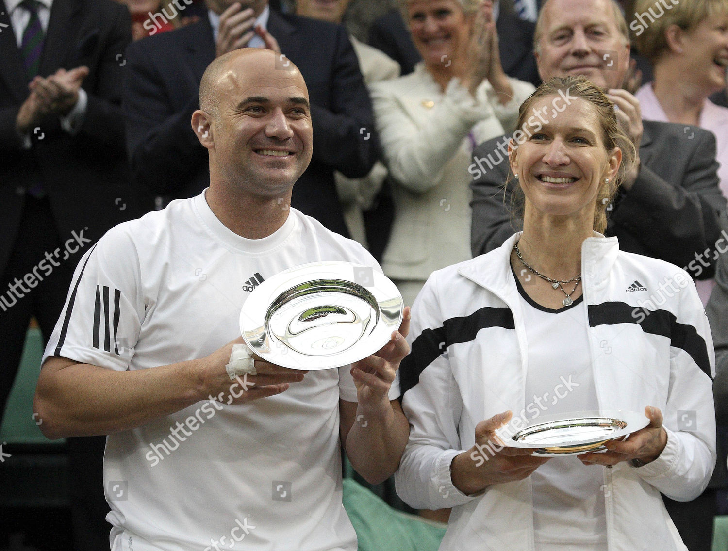 Andre Agassi Steffi Graf Presentation Editorial Stock Photo - Stock ...