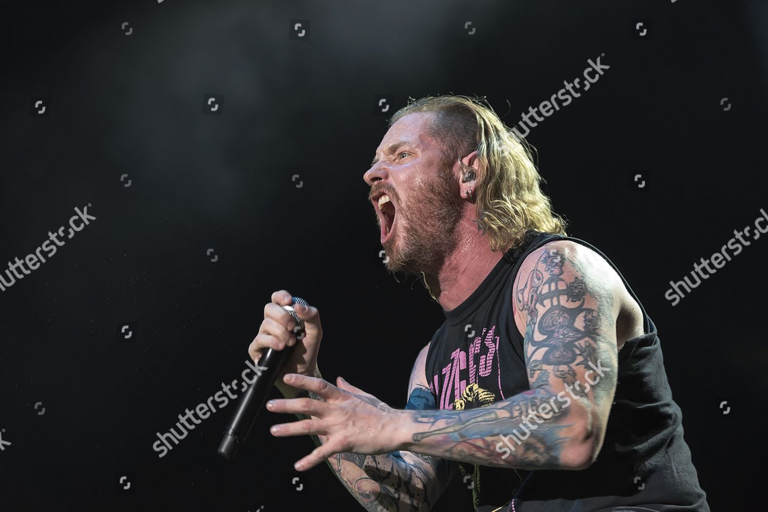 Corey Taylor Stone Sour Editorial Stock Photo Stock Image