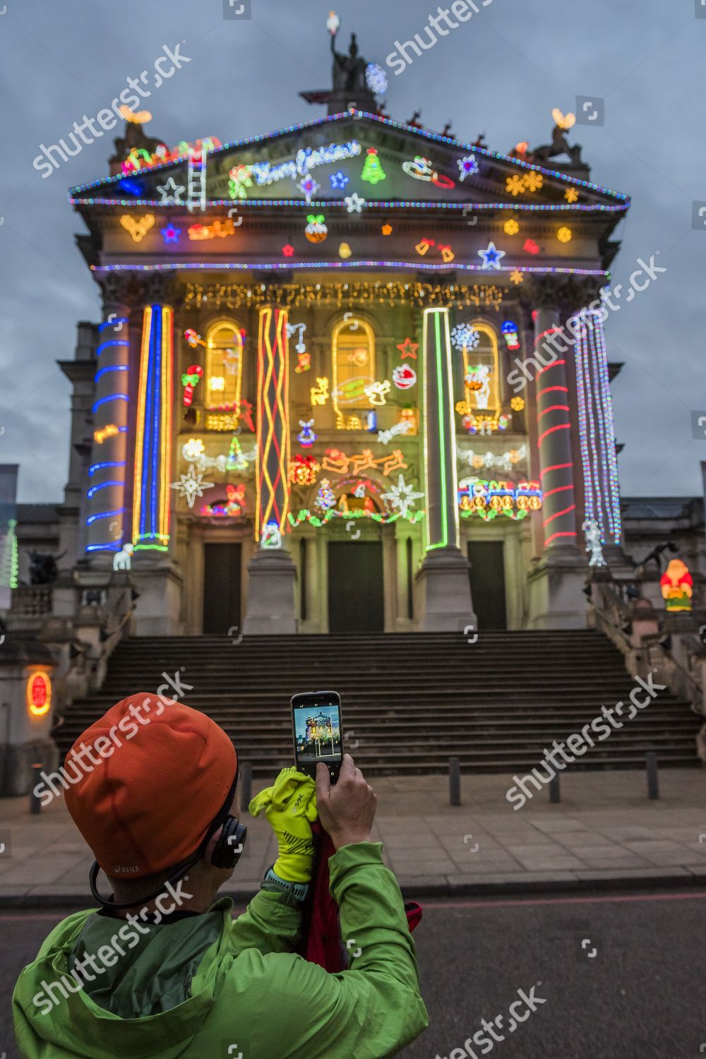 Home Christmas Tate Britain Christmas Commission Editorial Stock Photo