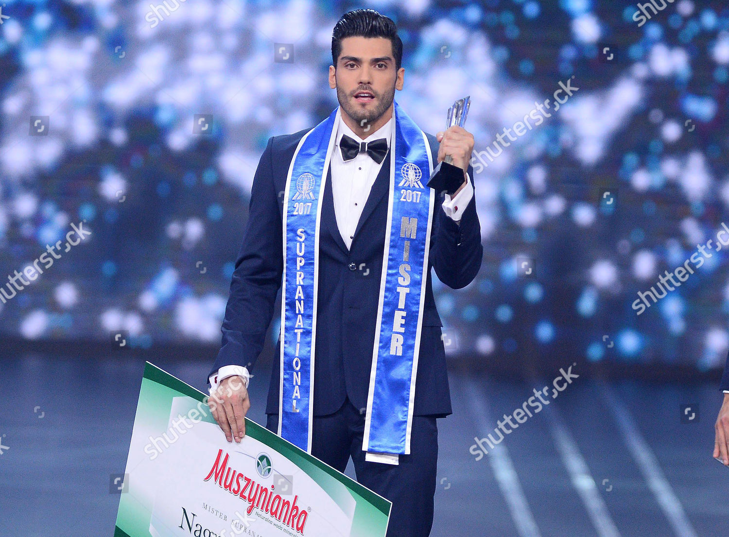 Mister Venezuela Gabriel Correa Mister Supranational Foto de stock de