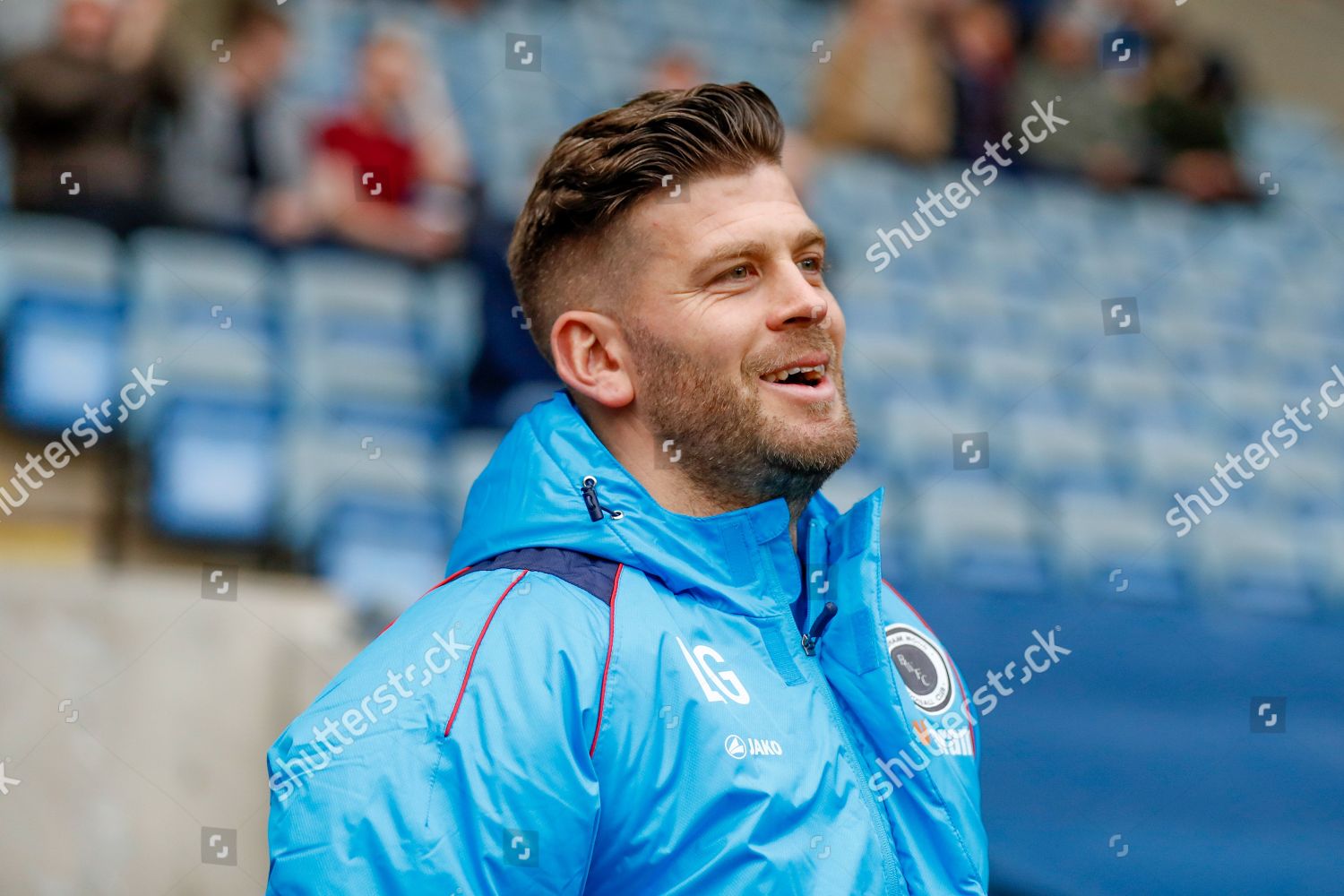 Boreham Wood Manager Luke Garrard During Editorial Stock Photo - Stock 