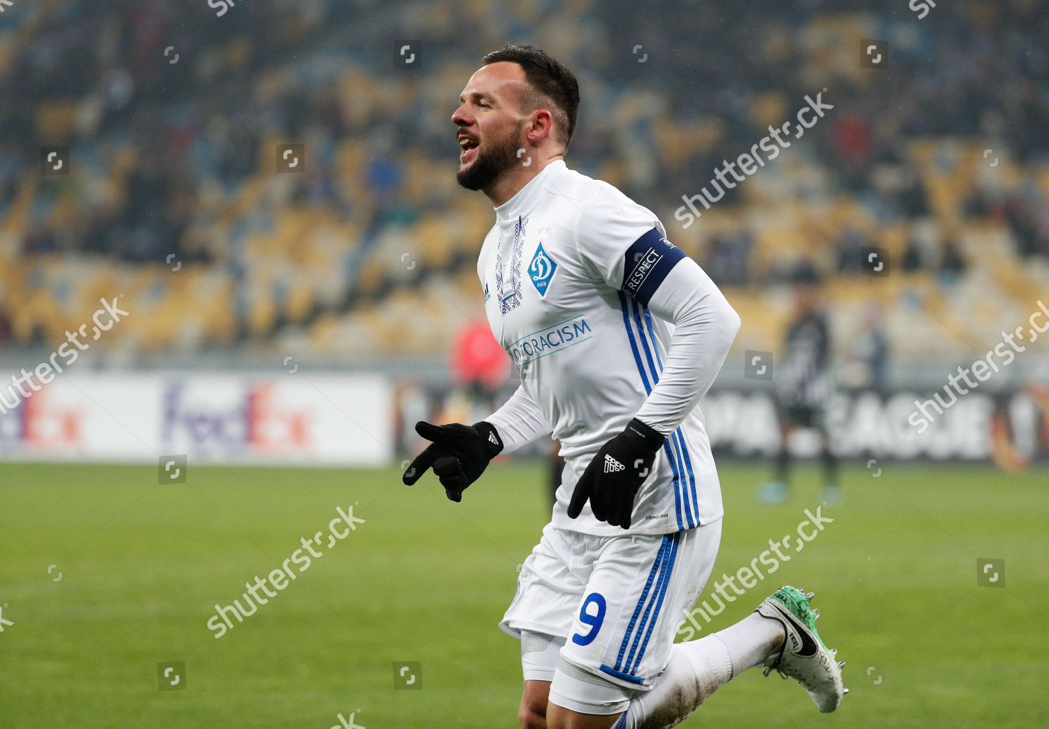 Mykola Morozyuk Dynamo Celebrates After Scoring Editorial Stock Photo ...