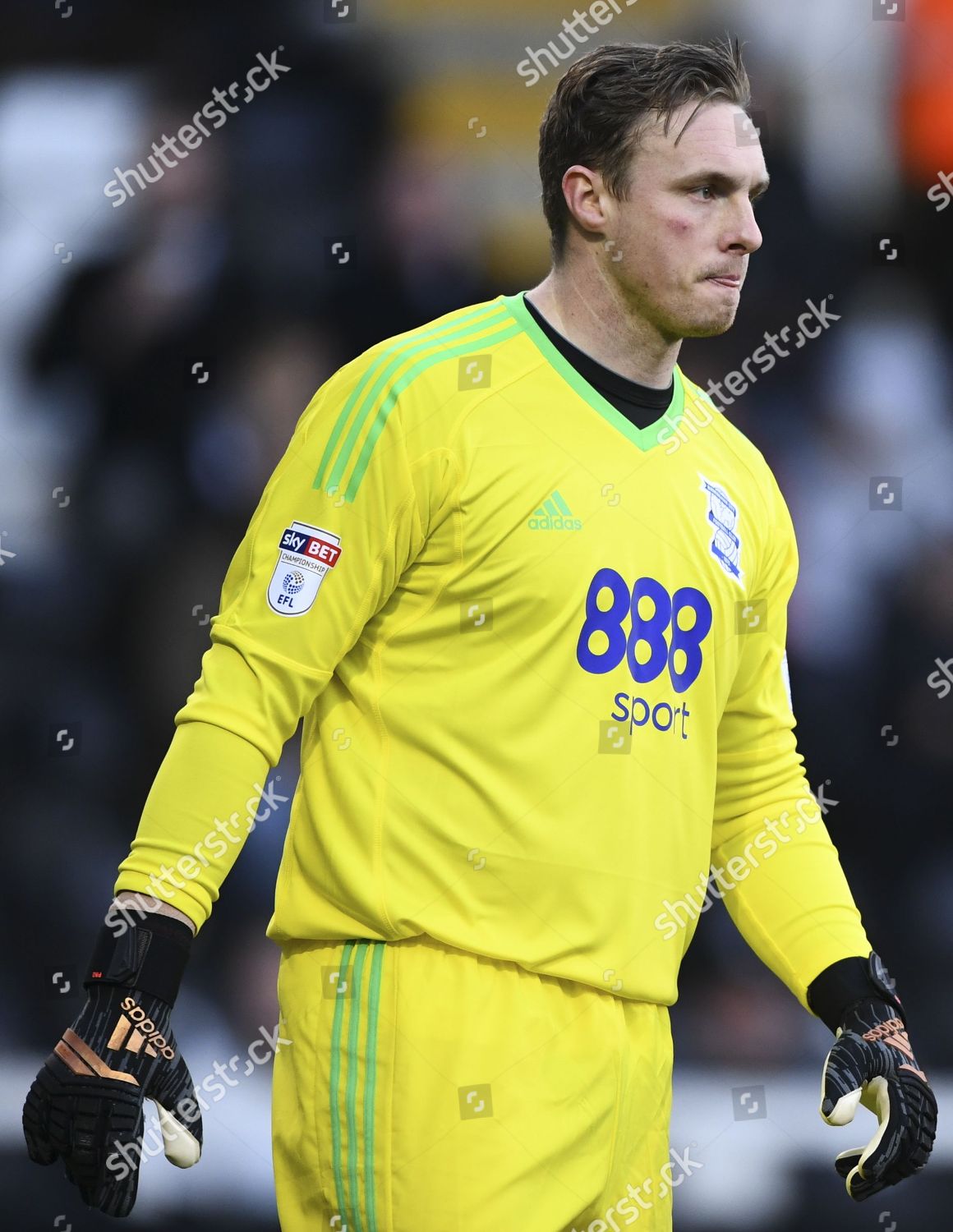 Goalkeeper David Stockdale Birmingham City Editorial Stock Photo ...