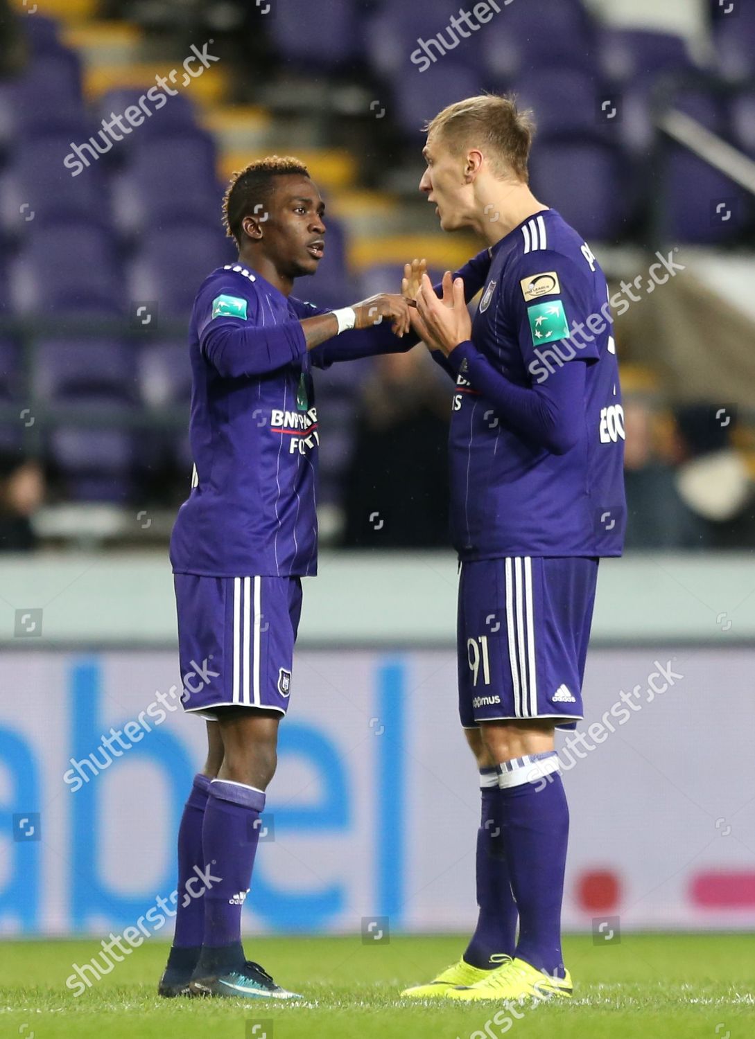 Henry Onyekuru Lukasz Teodorczyk Editorial Stock Photo Stock Image Shutterstock