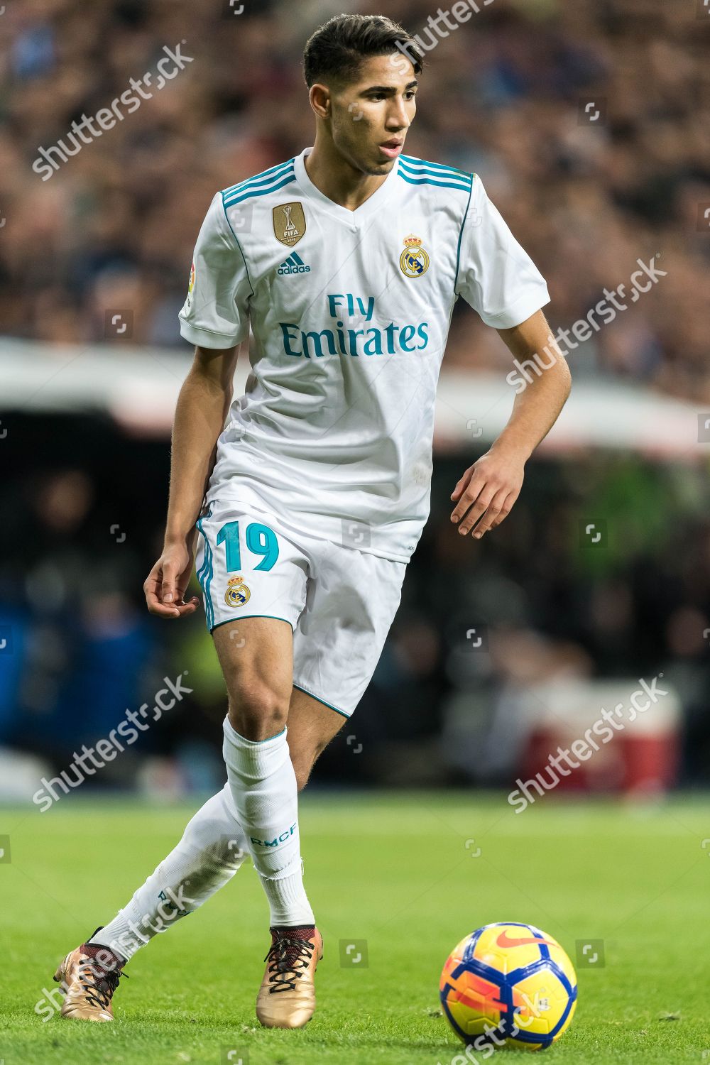 Achraf Hakimi Real Madrid Editorial Stock Photo - Stock Image