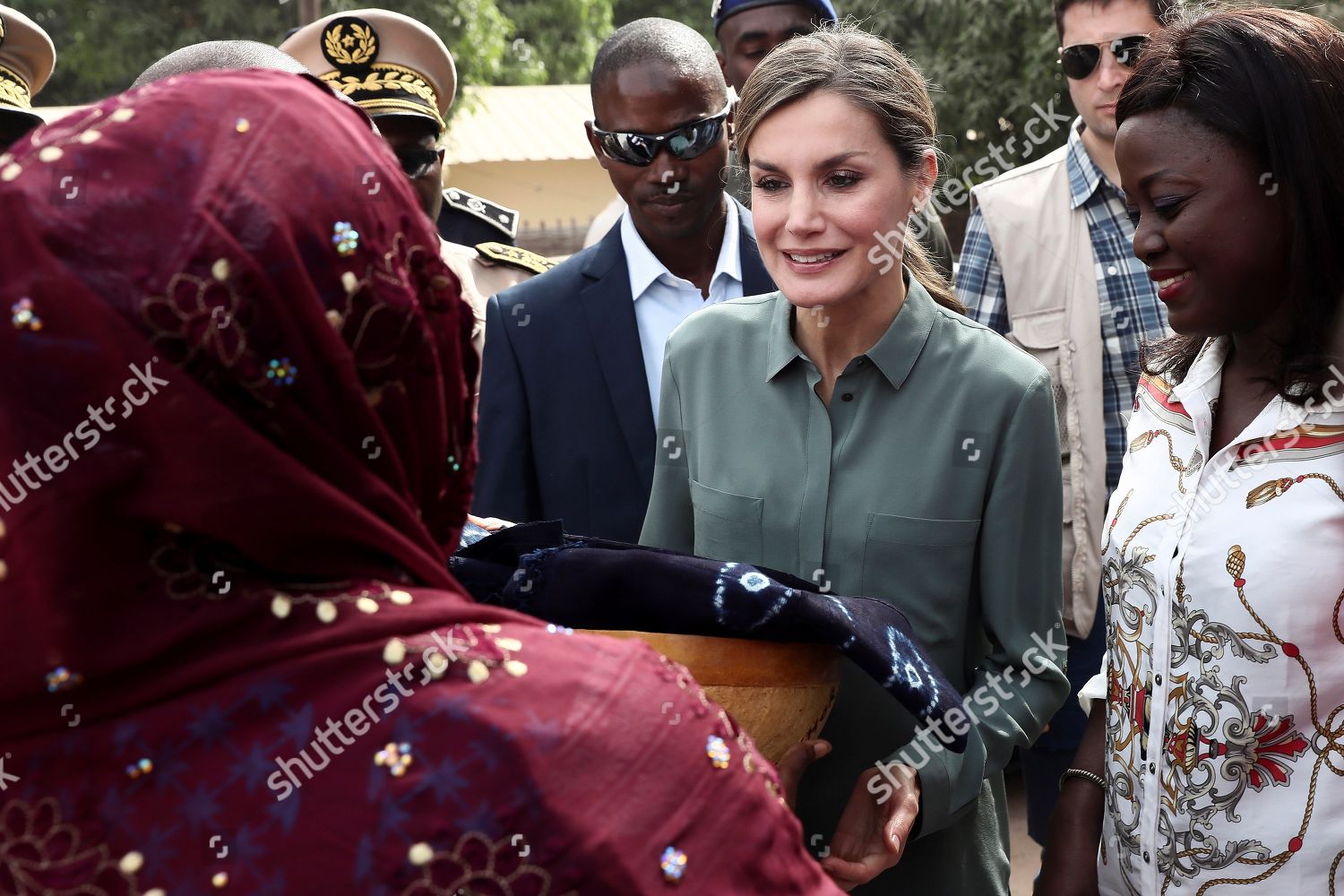 Queen Letizia Angelique Mangal Editorial Stock Photo - Stock Image ...