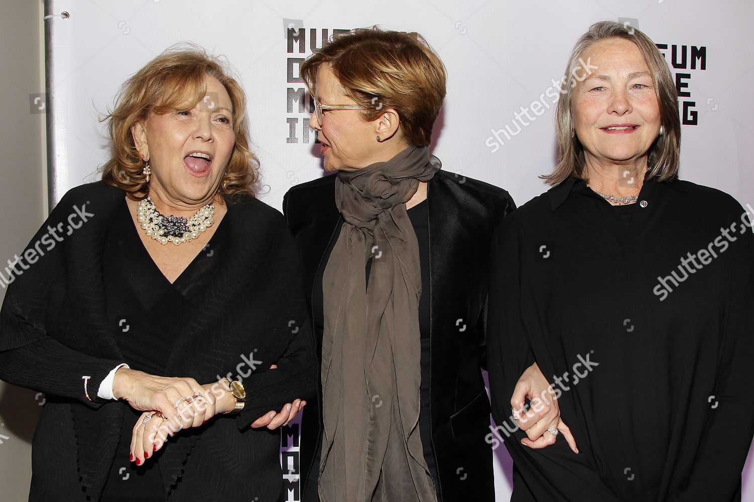 Brenda Vaccaro Annette Bening Cherry Jones Editorial Stock Photo ...