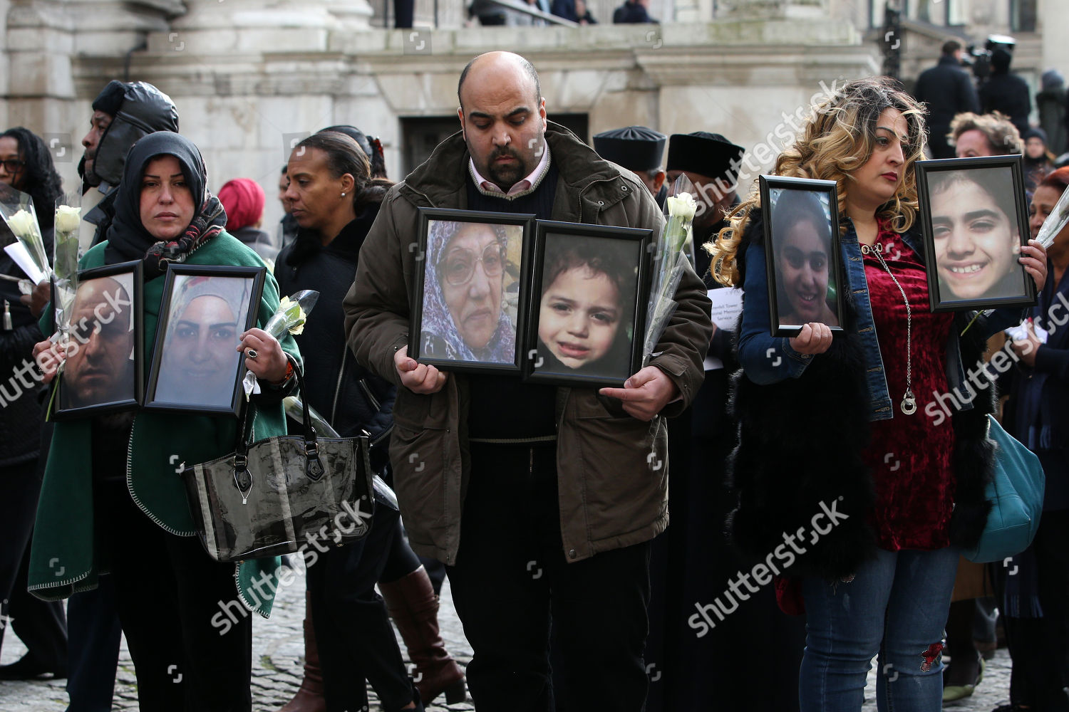 Grenfell Tower Families Editorial Stock Photo - Stock Image | Shutterstock