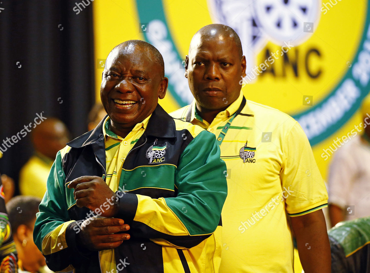 South Africas Vice President Cyril Ramaphosa Editorial Stock Photo