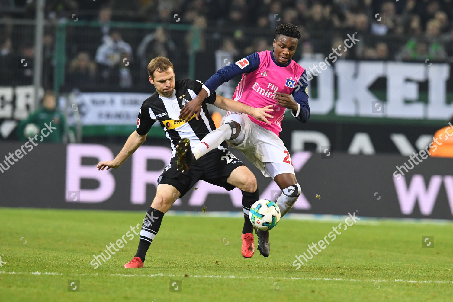 Toni Jantschke Gladbach Gideon Jung Hsv Editorial Stock Photo - Stock ...