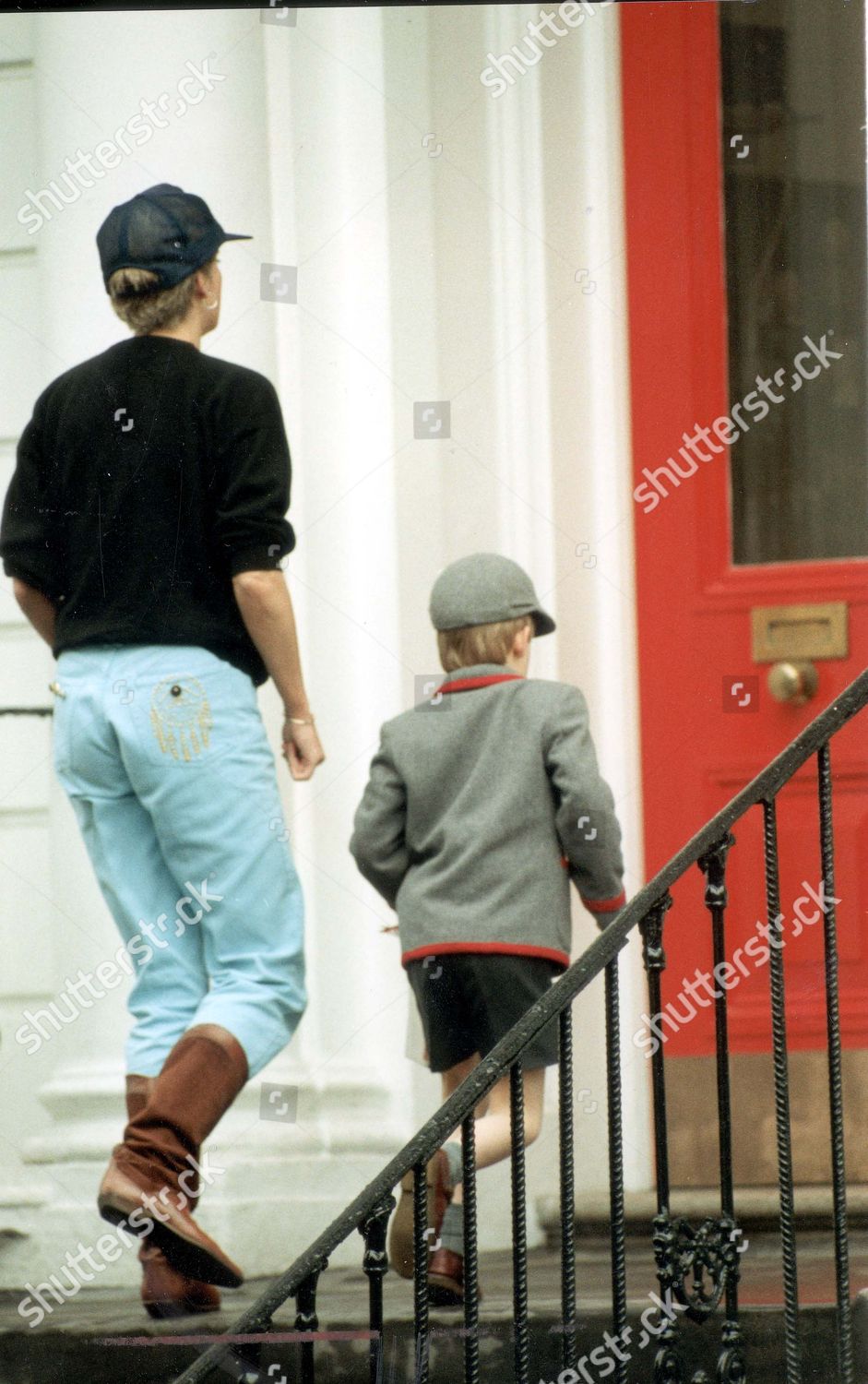 Prince Harry Education 1991 Casually Dressed Editorial Stock Photo