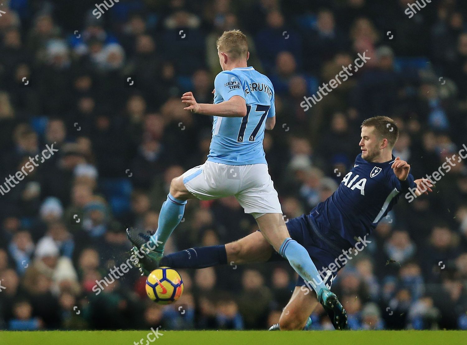 Eric Dier Tottenham Hotspur Kevin De Editorial Stock Photo - Stock ...