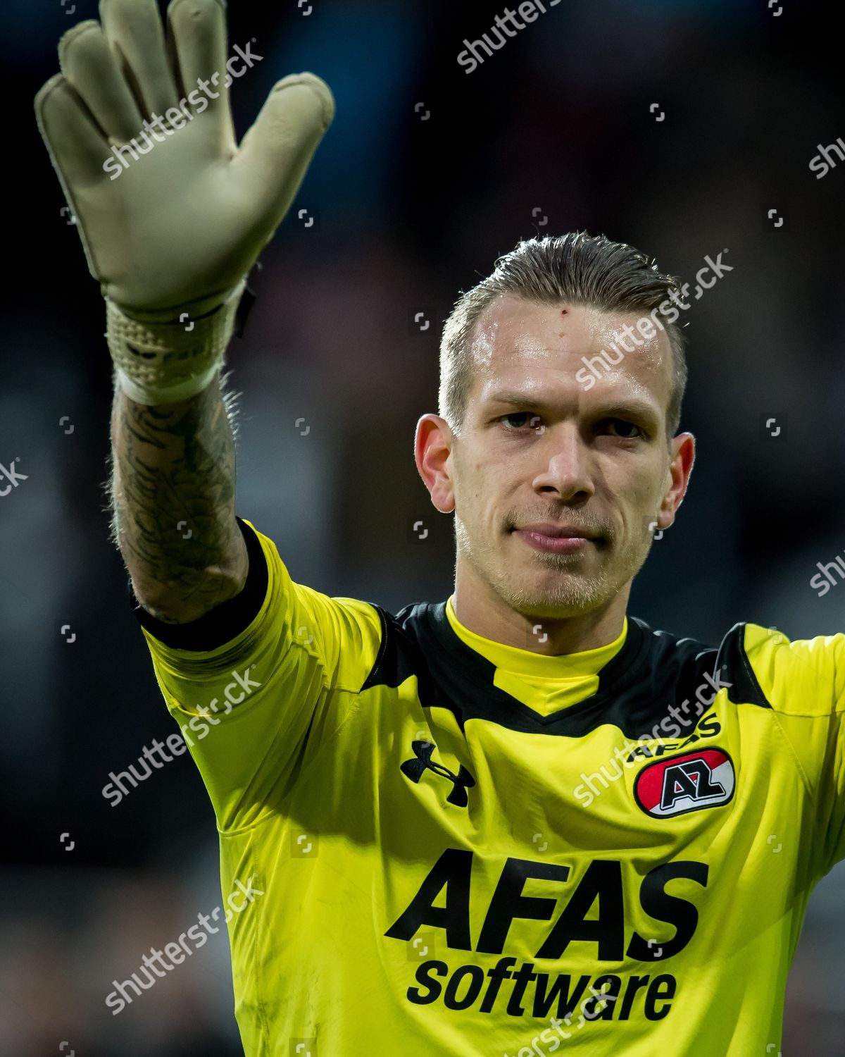 Goalkeeper Marco Bizot Az Editorial Stock Photo - Stock Image 