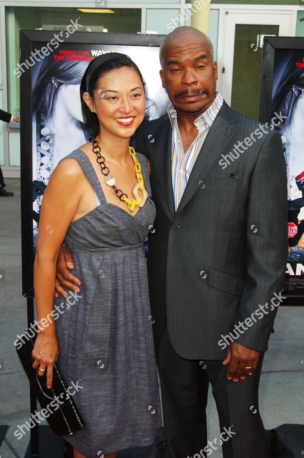 David Alan Grier Wife Christine Y Editorial Stock Photo - Stock Image ...