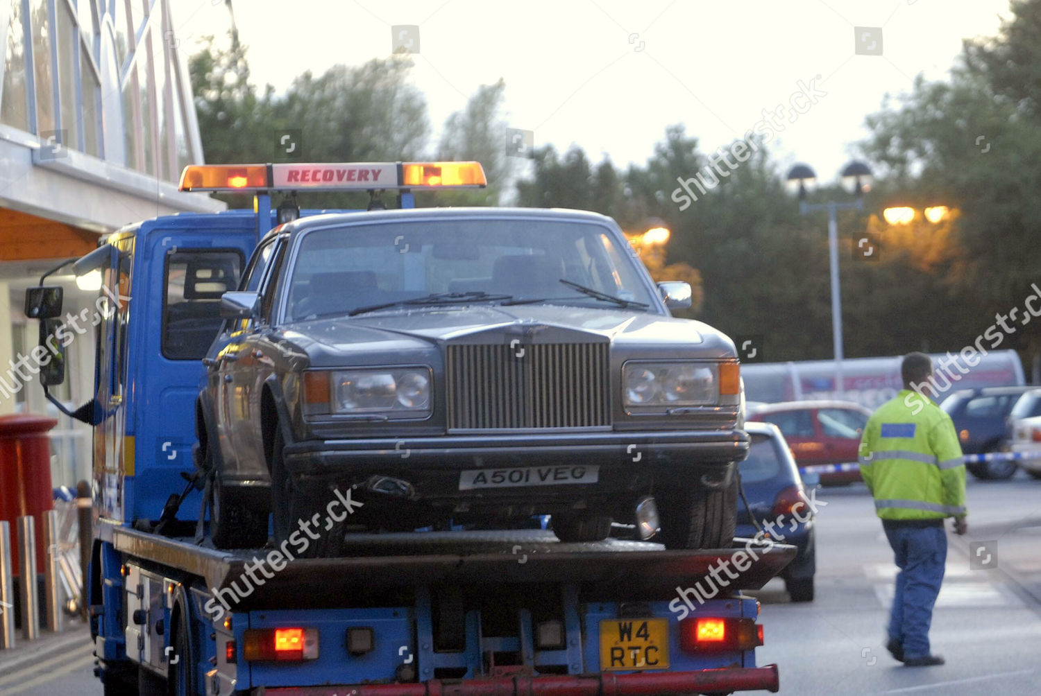 Scene Today Tesco Andover Rollsroyce Gets Editorial Stock Photo Stock