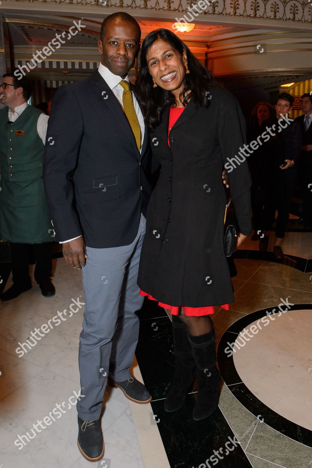 Adrian Lester His Wife Lolita Chakrabarti Editorial Stock Photo - Stock ...